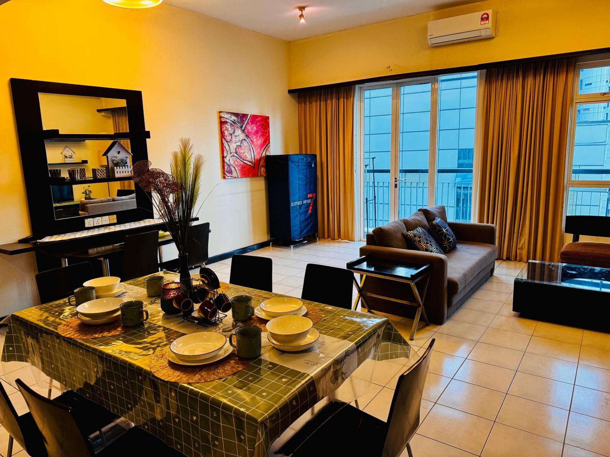10 Seri Bukit Ceylon 5 Minutes To Alor Street Bukit Bintang Klcc Pavilion 2r2b 8 Pax Apartment *